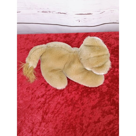 Vintage Plush‎ Tan Lion Cub Stuffed Animal Toy 9" Soft Fluffy Cute Collectible - Picture 3 of 6